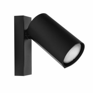 Lampa ścienna BORA S1003 1 xGU10 czarny Lampa ścienna BORA S1003 1 xGU10 czarny