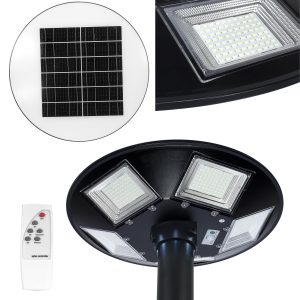 Lampa solarna uliczna 300W UFO YH013000 6000K IP65 Lampa solarna uliczna 300W UFO YH013000 6000K IP65