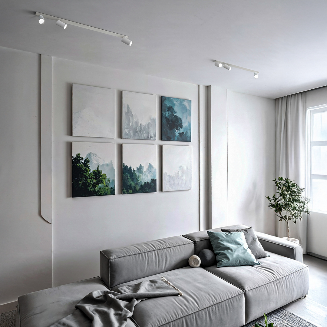 Lampa sufitowa BORA KJ2105 3xGU10 biały