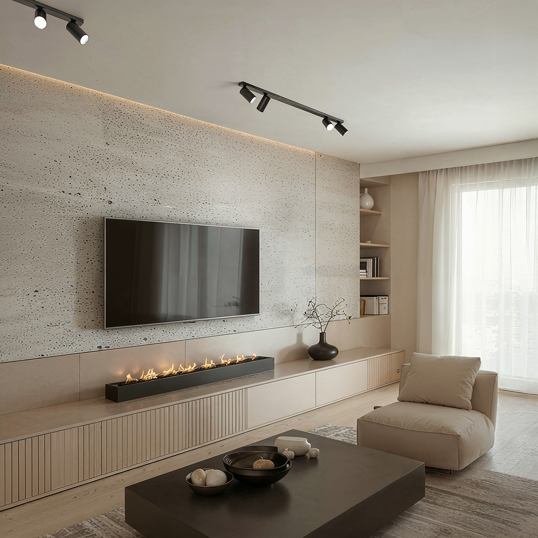 Lampa sufitowa BORA KJ2110 4xGU10 czarny Lampa sufitowa BORA KJ2110 4xGU10 czarny