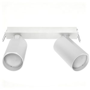 Lampa sufitowa wpuszczana BORA KJ2104 2xGU10 biały