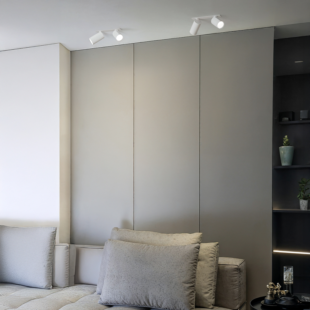 Lampa sufitowa wpuszczana BORA KJ2104 2xGU10 biały Lampa sufitowa wpuszczana BORA KJ2104 2xGU10 biały