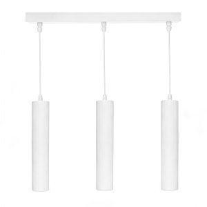 Lampa wisząca 3 x GU10 ESLA KJ217 biały