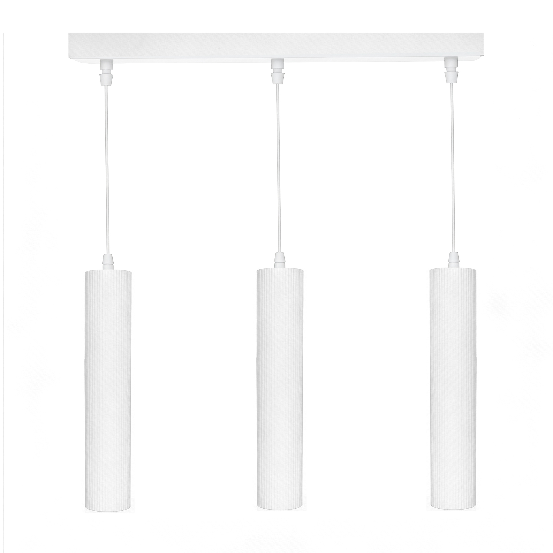 Lampa wisząca 3 x GU10 ESLA KJ217 biały