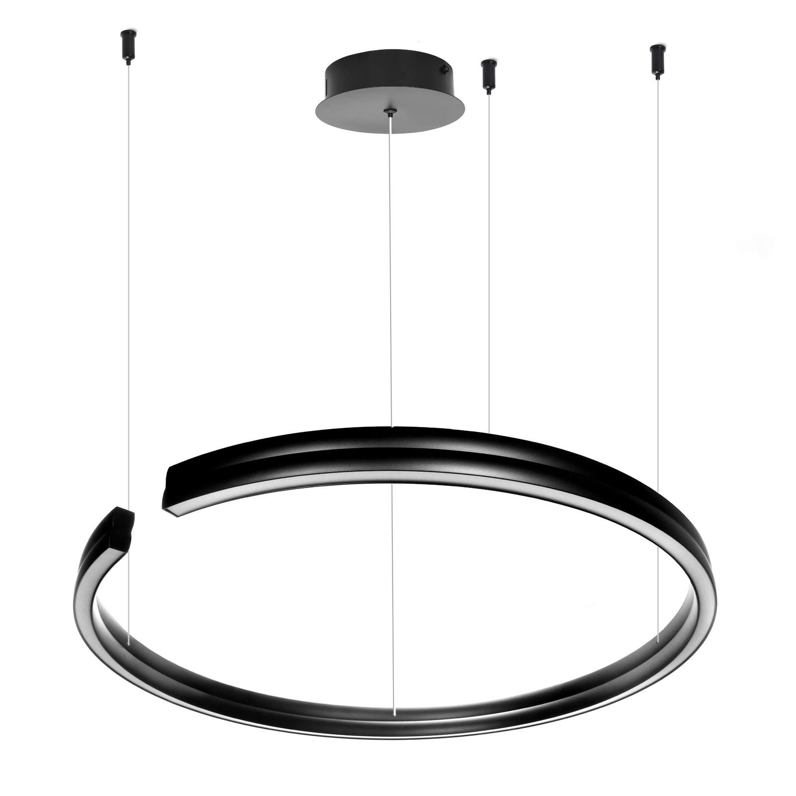 Lampa wisząca COSTA 30W DL-K01 CCT czarny Lampa wisząca COSTA 30W DL-K01 CCT czarny