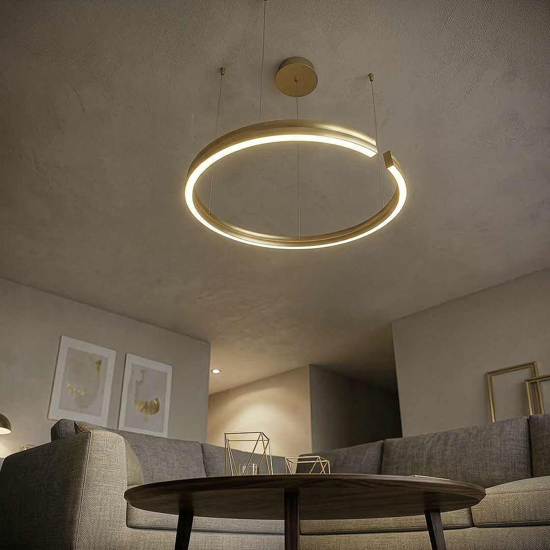 Lampa wisząca COSTA 30W DL-K01 CCT złoty Lampa wisząca COSTA 30W DL-K01 CCT złoty