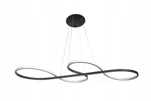 Lampa wisząca DL-J04 60W czarna SONA