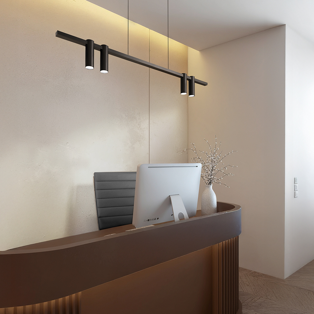 Lampa wisząca LED KONA GS-LL40B5277 30W CCT czarny Lampa wisząca LED KONA GS-LL40B5277 30W CCT czarny