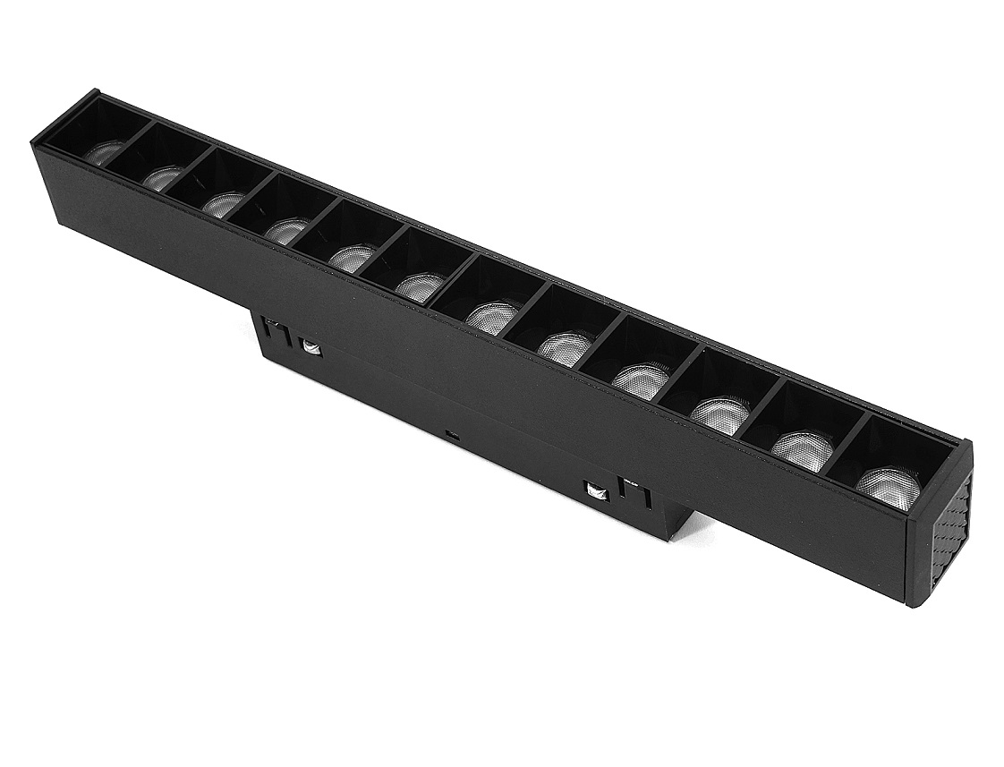 Lampa z diodami do szyn magnetycznych 12W 3000K DDCX-GS12-220 Lampa z diodami do szyn magnetycznych 12W 3000K DDCX-GS12-220