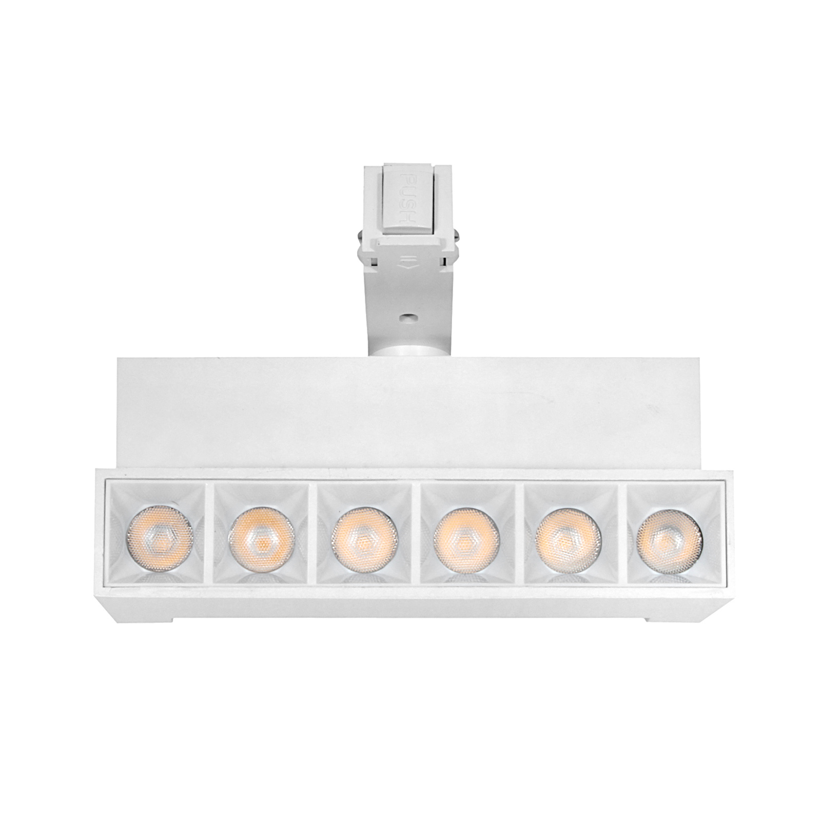 Lampa z diodami do szyn magnetycznych biała łamana 6W 4000K DDCX-GDZD6 - TYP B Lampa z diodami do szyn magnetycznych biała łamana 6W 4000K DDCX-GDZD6 - TYP B