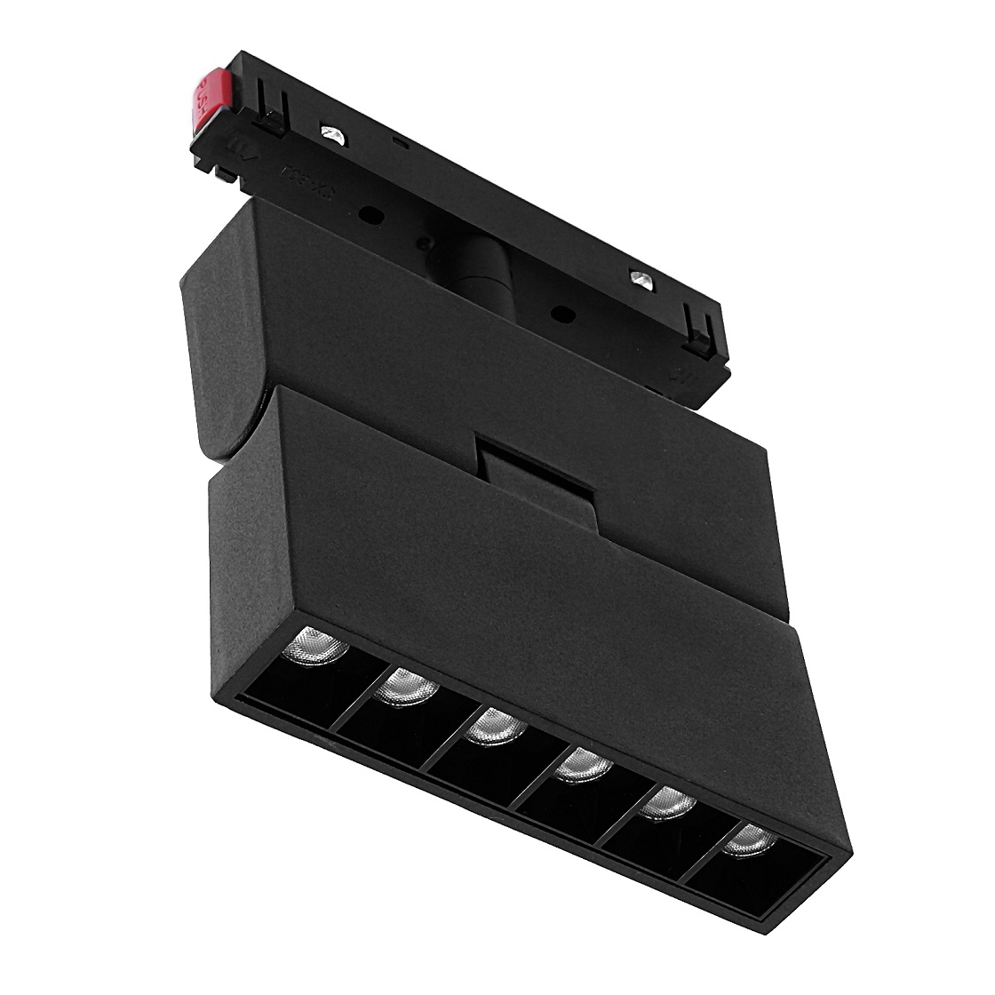 Lampa z diodami do szyn magnetycznych łamana 6W 3000K DDCX-GDZD6 Lampa z diodami do szyn magnetycznych łamana 6W 3000K DDCX-GDZD6