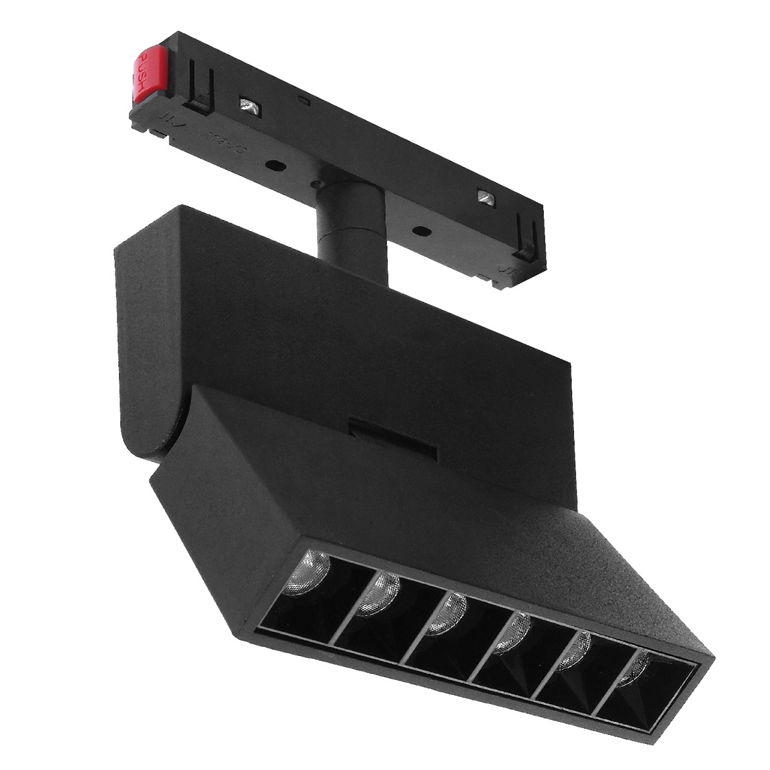 Lampa z diodami do szyn magnetycznych łamana 6W 3000K DDCX-GDZD6 Lampa z diodami do szyn magnetycznych łamana 6W 3000K DDCX-GDZD6