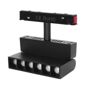 Lampa z diodami do szyn magnetycznych łamana 6W 4000K DDCX-GDZD6