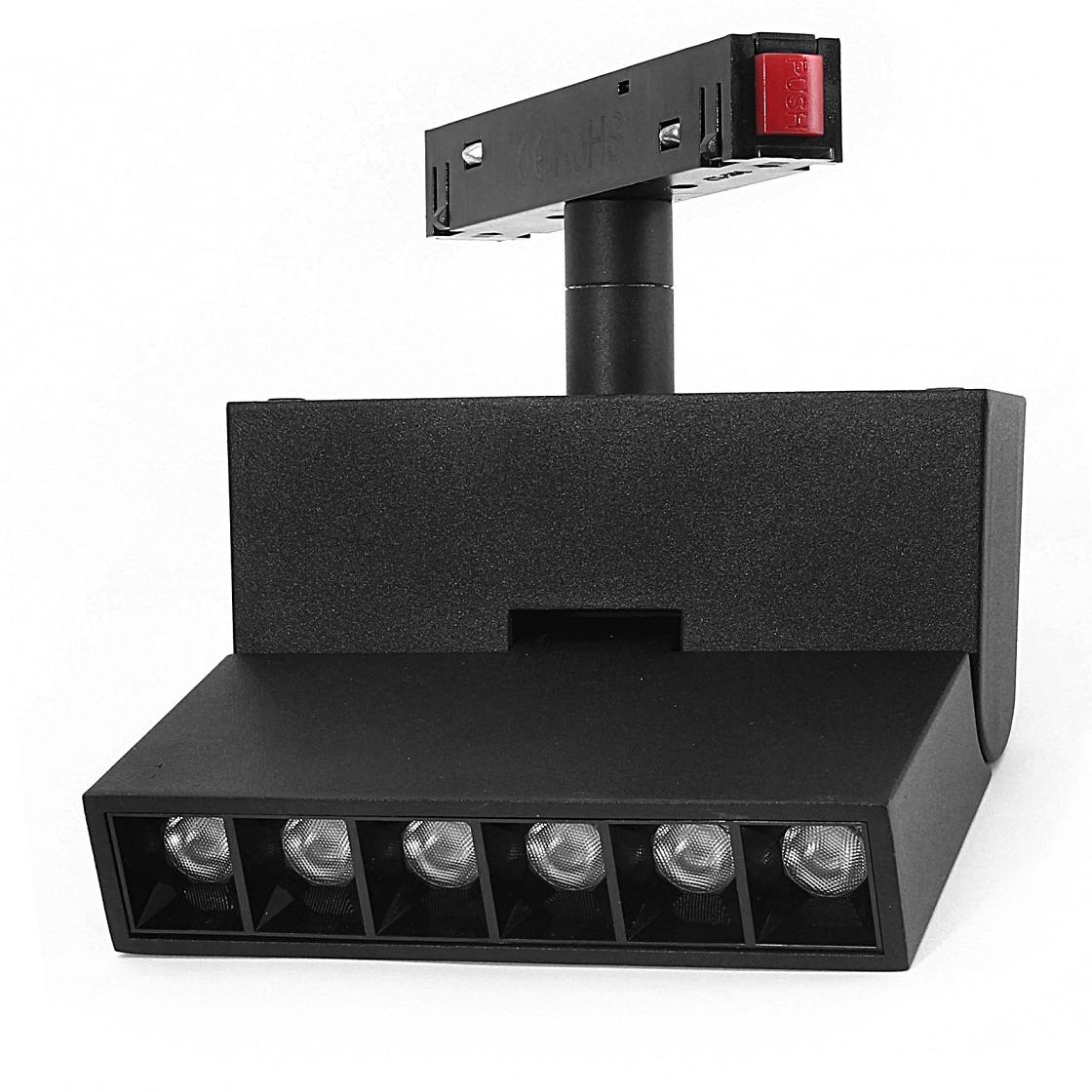 Lampa z diodami do szyn magnetycznych łamana 6W 4000K DDCX-GDZD6 - TYP B Lampa z diodami do szyn magnetycznych łamana 6W 4000K DDCX-GDZD6 - TYP B