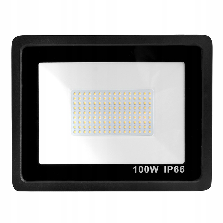 NAŚWIETLACZ HALOGEN BEZ CZUJNIKA 100W B.NEUTRALNA 4000K