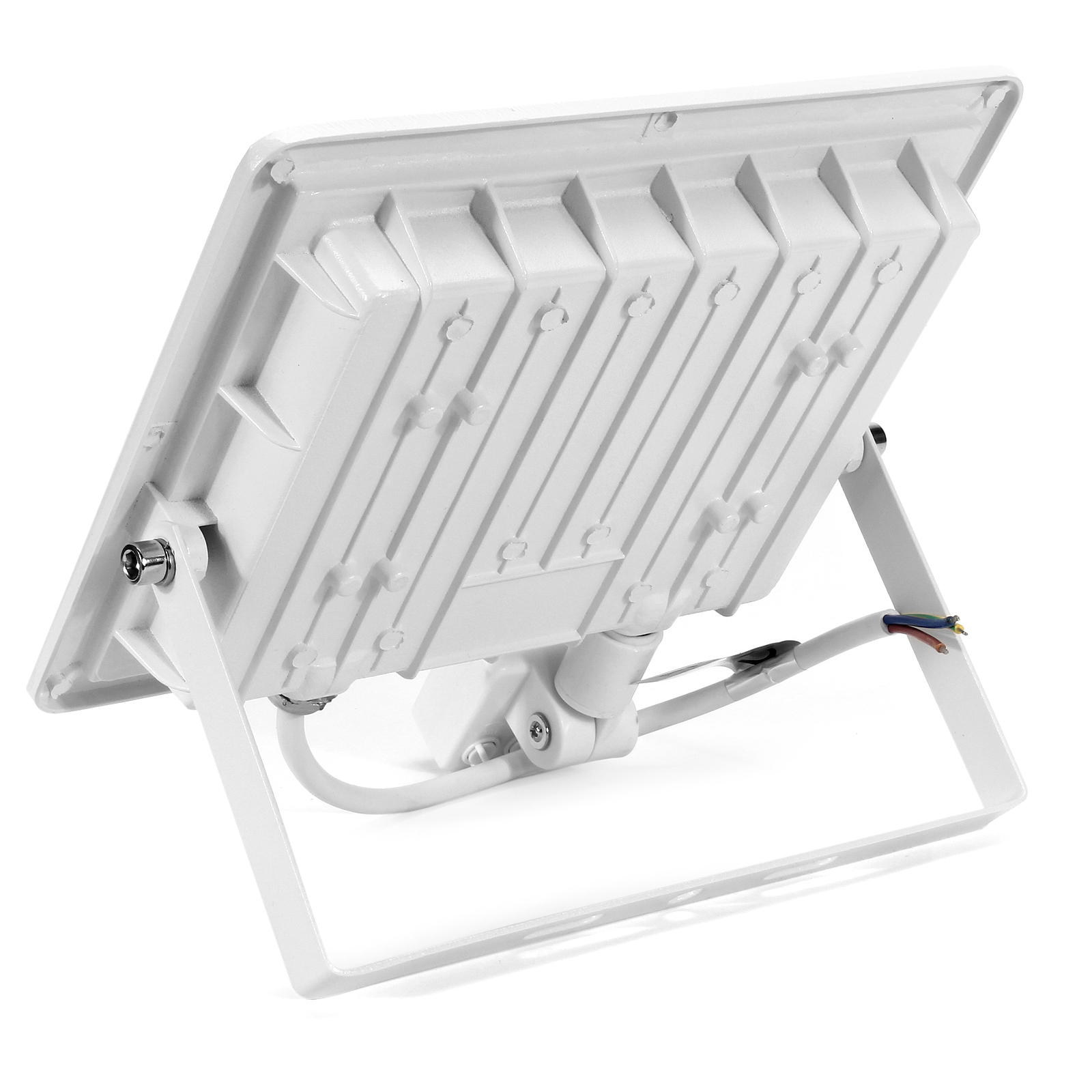 NAŚWIETLACZ Z CZUJNIKIEM RUCHU BIAŁY 50W NEUTRALNY 4000K NAŚWIETLACZ Z CZUJNIKIEM RUCHU BIAŁY 50W NEUTRALNY 4000K