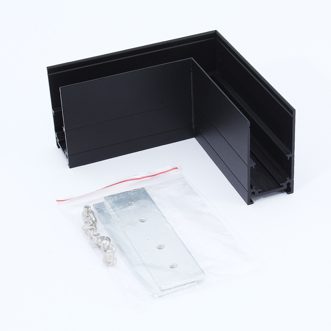 Narożnik Do Szyn Magnetycznych Natynkowych LL-20B ZJ 90 Narożnik Do Szyn Magnetycznych Natynkowych LL-20B ZJ 90