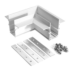 Narożnik Do Szyn Magnetycznych Podtynkowych LL-20A Biały Narożnik Do Szyn Magnetycznych Podtynkowych LL-20A Biały