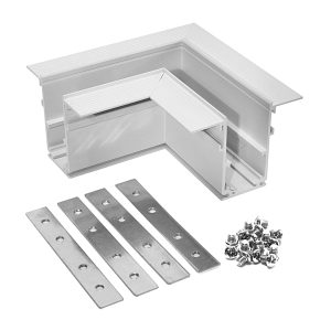 Narożnik Do Szyn Magnetycznych Podtynkowych LL-20C Biały Narożnik Do Szyn Magnetycznych Podtynkowych LL-20C Biały