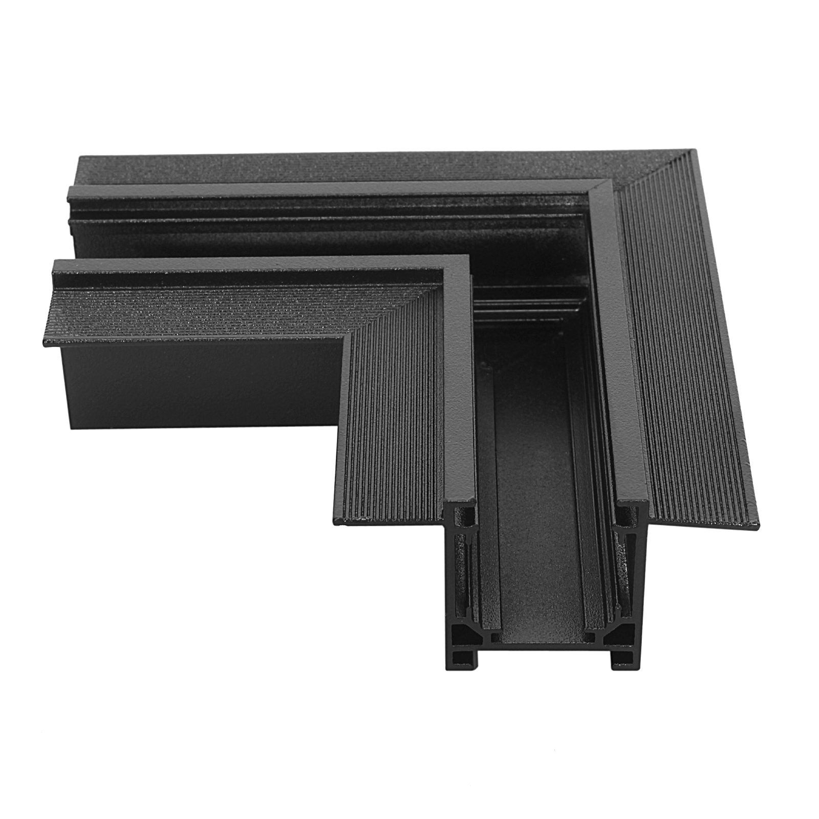 Narożnik Mini Magnetic LL-16ZJ 90°C czarny Narożnik Mini Magnetic LL-16ZJ 90°C czarny