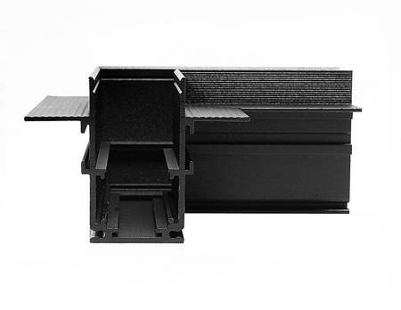 Narożnik do szyn magnetycznych czarny LL-20D