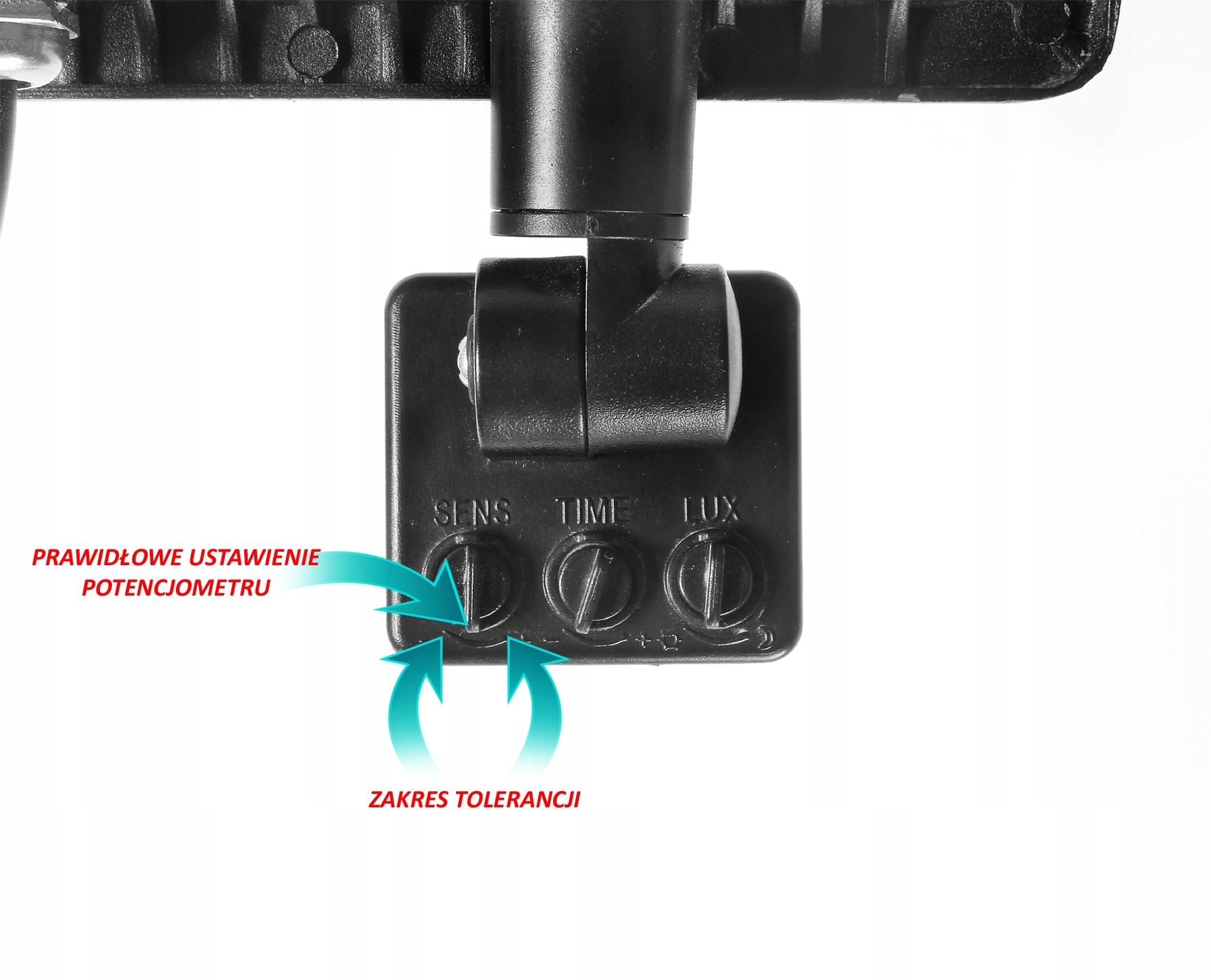 Naświetlacz LED 100W z czujnikiem ruchu barwa biała neutralna Naświetlacz LED 100W z czujnikiem ruchu barwa biała neutralna