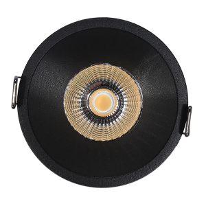 Oprawa wpuszczana PZE-921 IP44 6W 3000K czarny