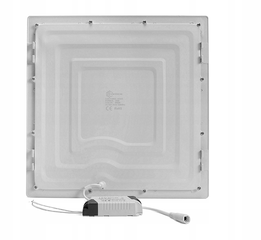 PANEL LED PODTYNKOWY PLAFON SUFITOWY KWADRAT 24W B.CIEPŁA PANEL LED PODTYNKOWY PLAFON SUFITOWY KWADRAT 24W B.CIEPŁA
