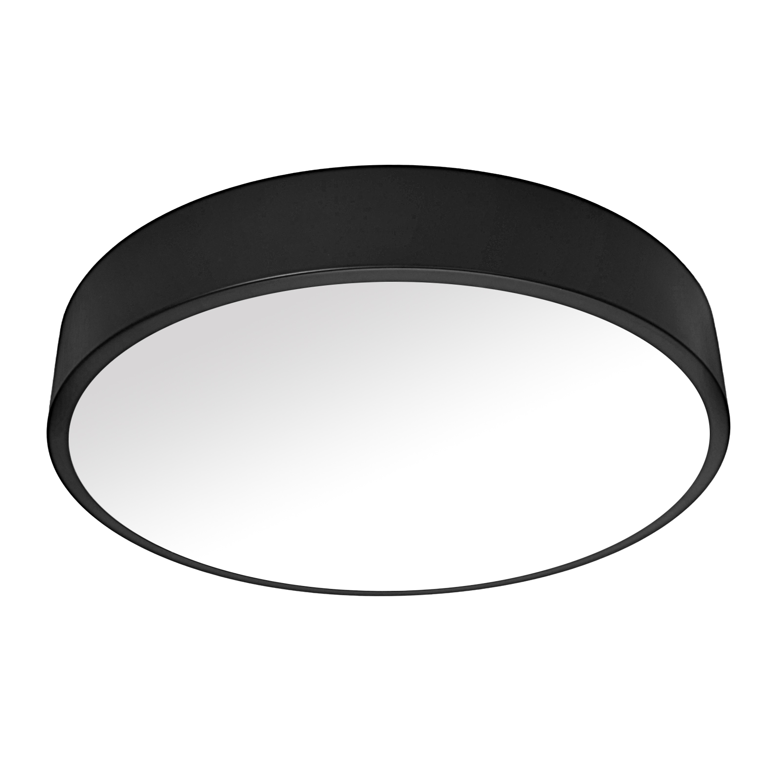 Panel LED Natynkowy 30cm okrągły BB04 30W 3000K czarny