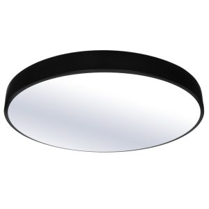 Plafon Natynkowy LED 40cm Okrągły BB01 40W 3000K Czarny Plafon Natynkowy LED 40cm Okrągły BB01 40W 3000K Czarny