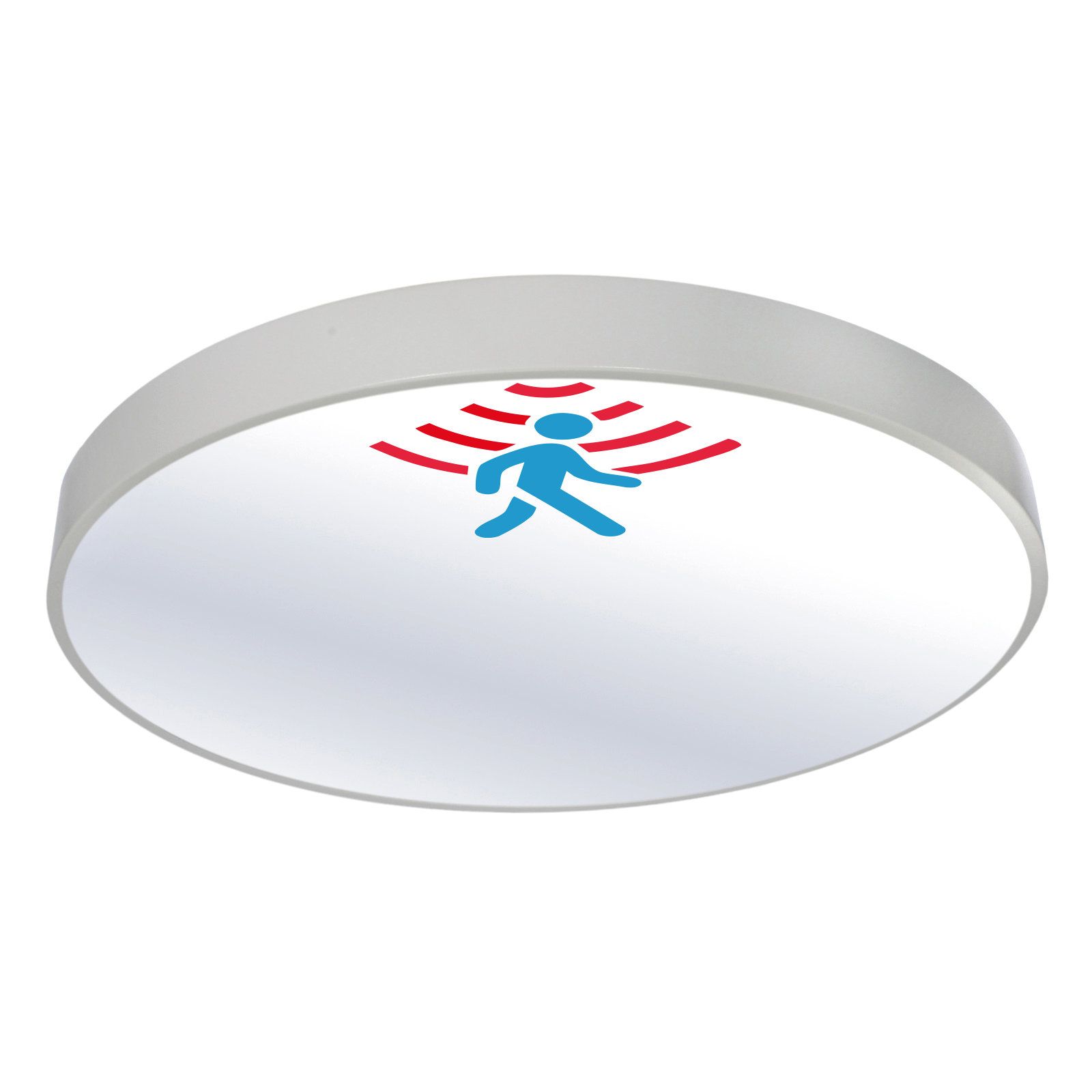 Plafon Natynkowy LED 40cm okrągły BB03 40W 4000K z czujnikiem biały PIR