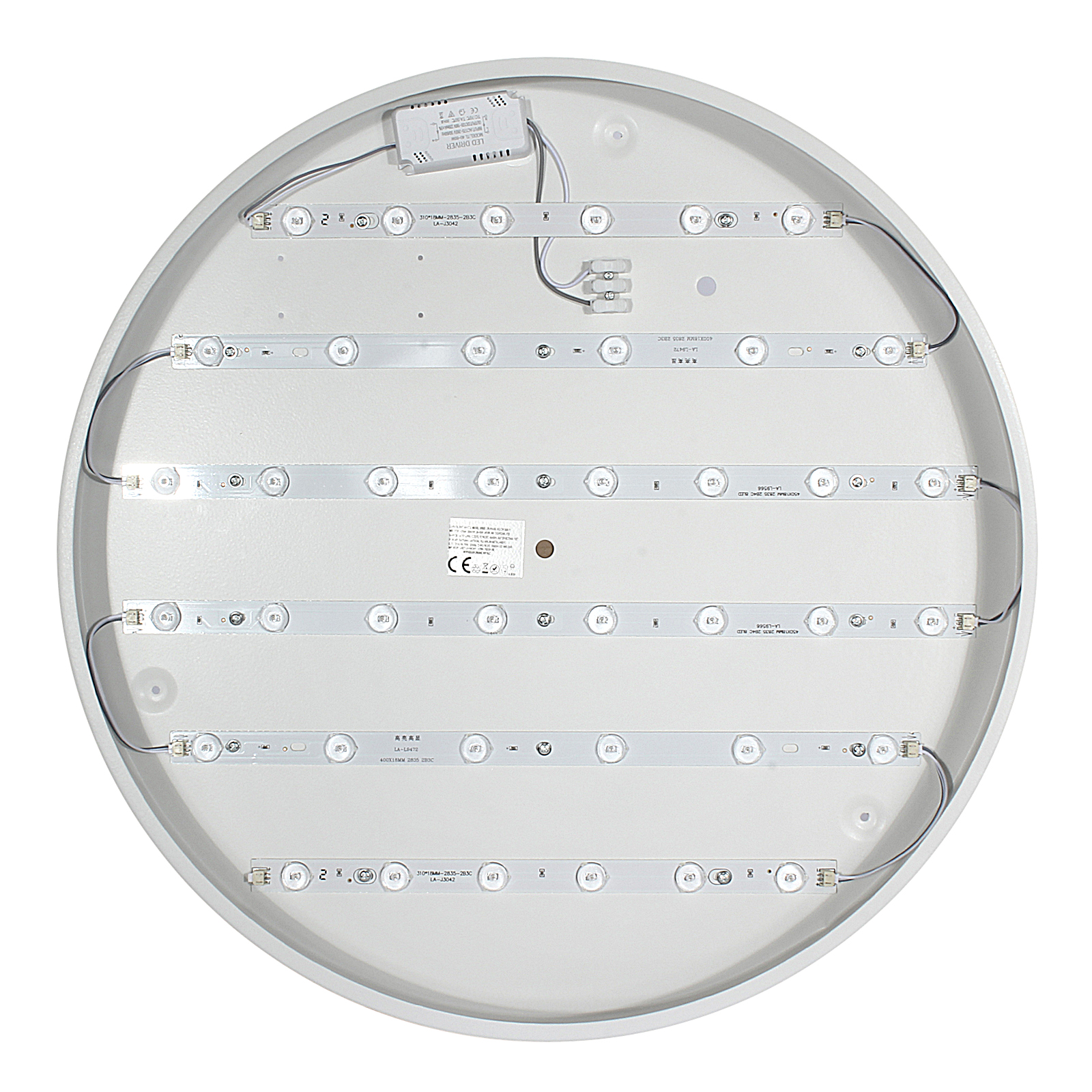 Plafon Natynkowy LED 50cm Okrągły BB02 50W 3000K Biały