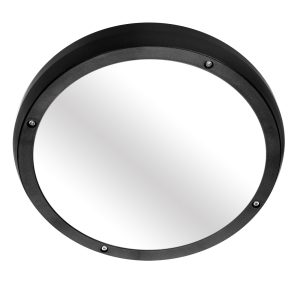 Plafon ścienny PIR P3001-E27-S 2xE27 czarny z czujnikiem ruchu i zmierzchu Zewnętrzny TONDO