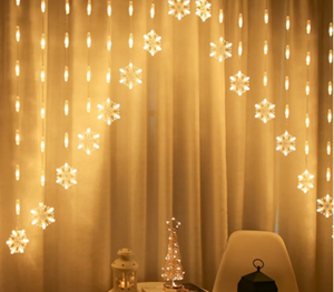 Płatki śniegu kurtyna 800L 4W barwa ciepła Płatki śniegu kurtyna 800L 4W barwa ciepła