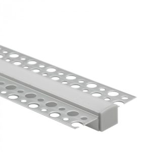 Profil do taśm LED podtynkowy anodowany + klosz mleczny 200cm