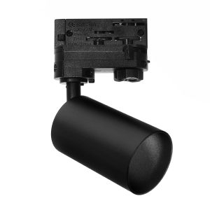Reflektor GU10 szynowy Track System DD-05 czarny 3-Fazowy