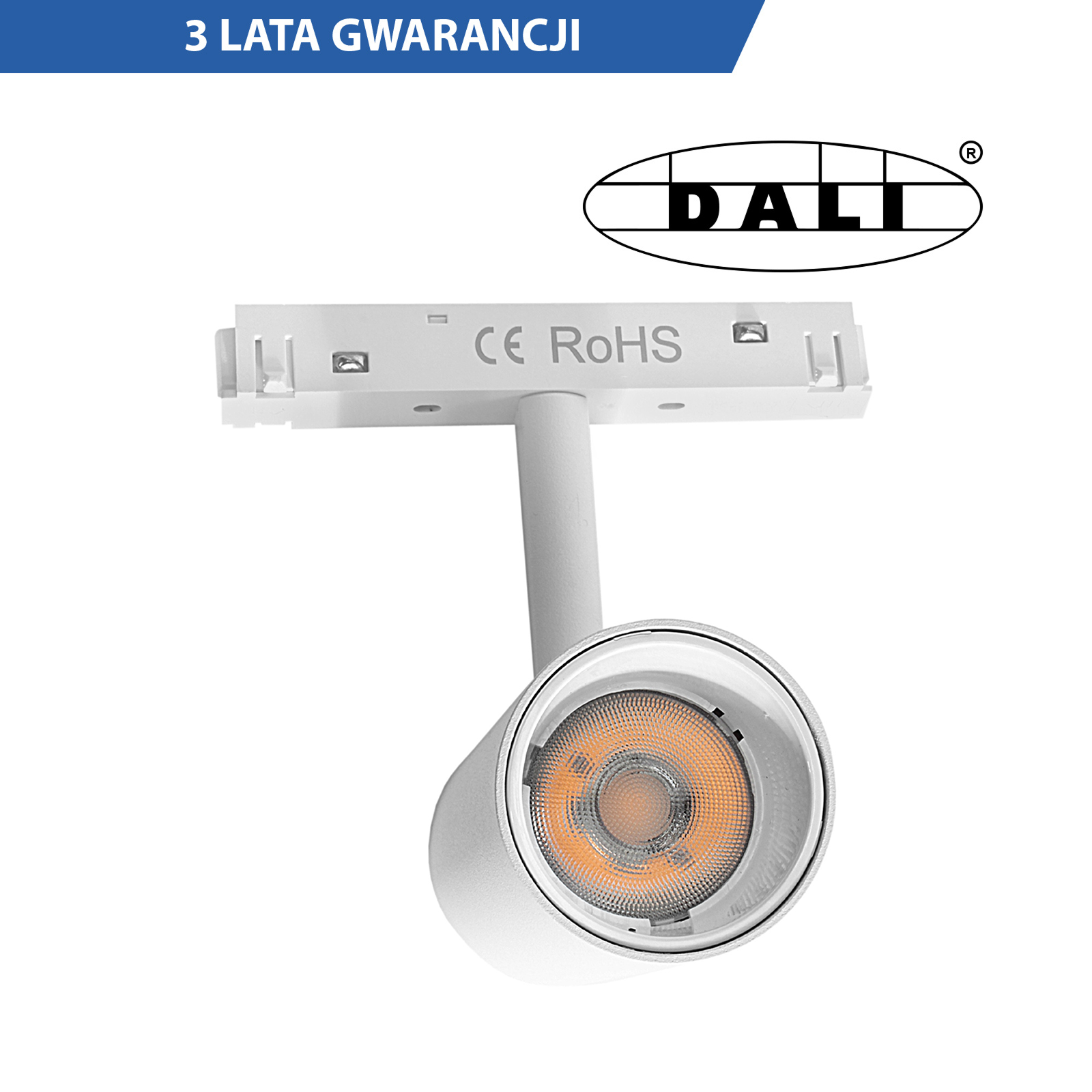 Reflektor magnetyczny DDCX-001 12W DALI biały Reflektor magnetyczny DDCX-001 12W DALI biały