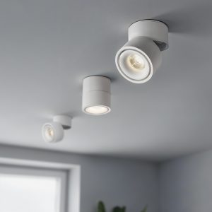 Ruchomy Spot LED EZ-CL06A-12 12W 4000K Biały