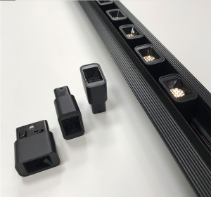 Soczewka magnetyczna prostokąt DDCX-HX-DGY02 2W 3000K