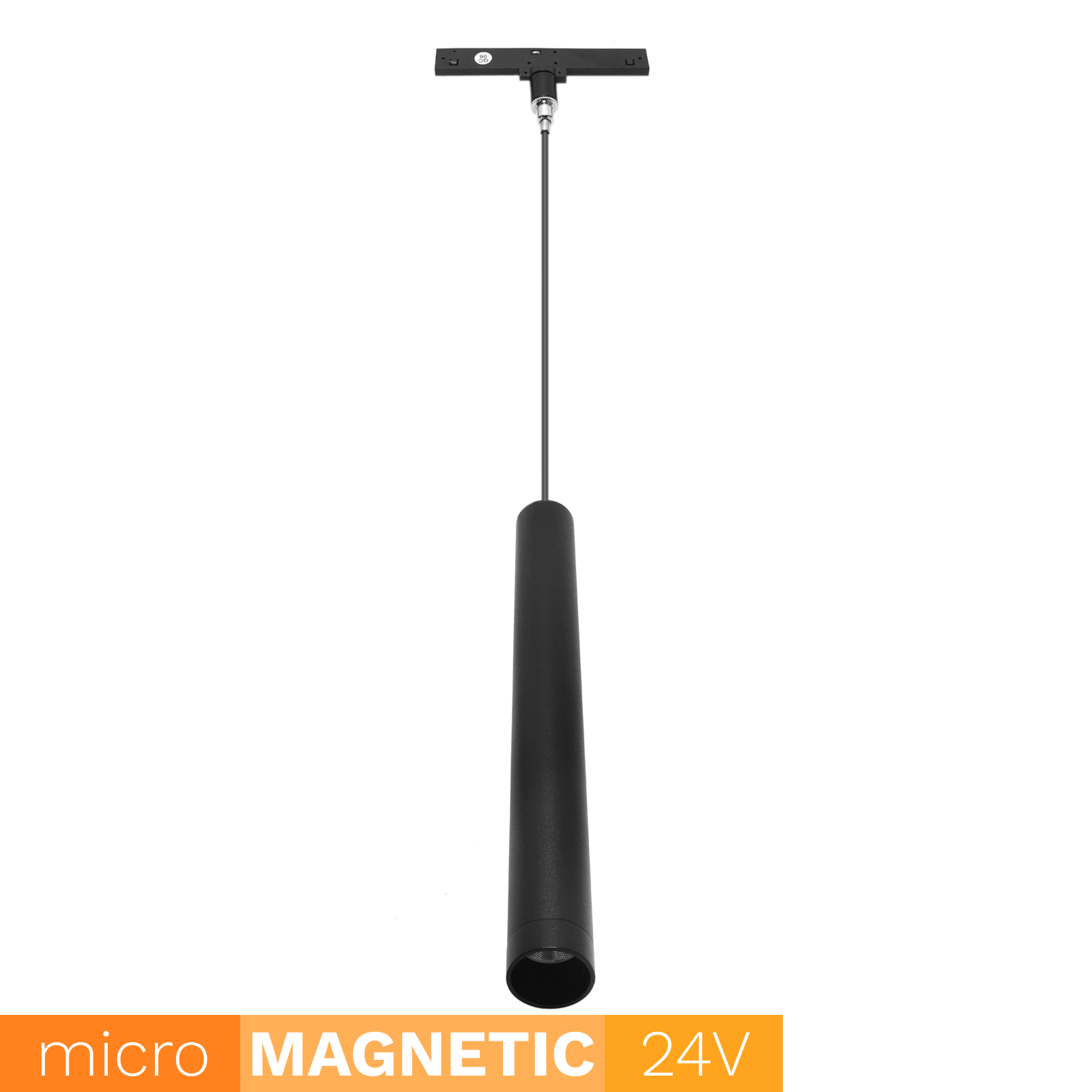 Sopel do szyn magnetycznych UN5-30D300 Micro Magnetic 6W 3000K Czarny