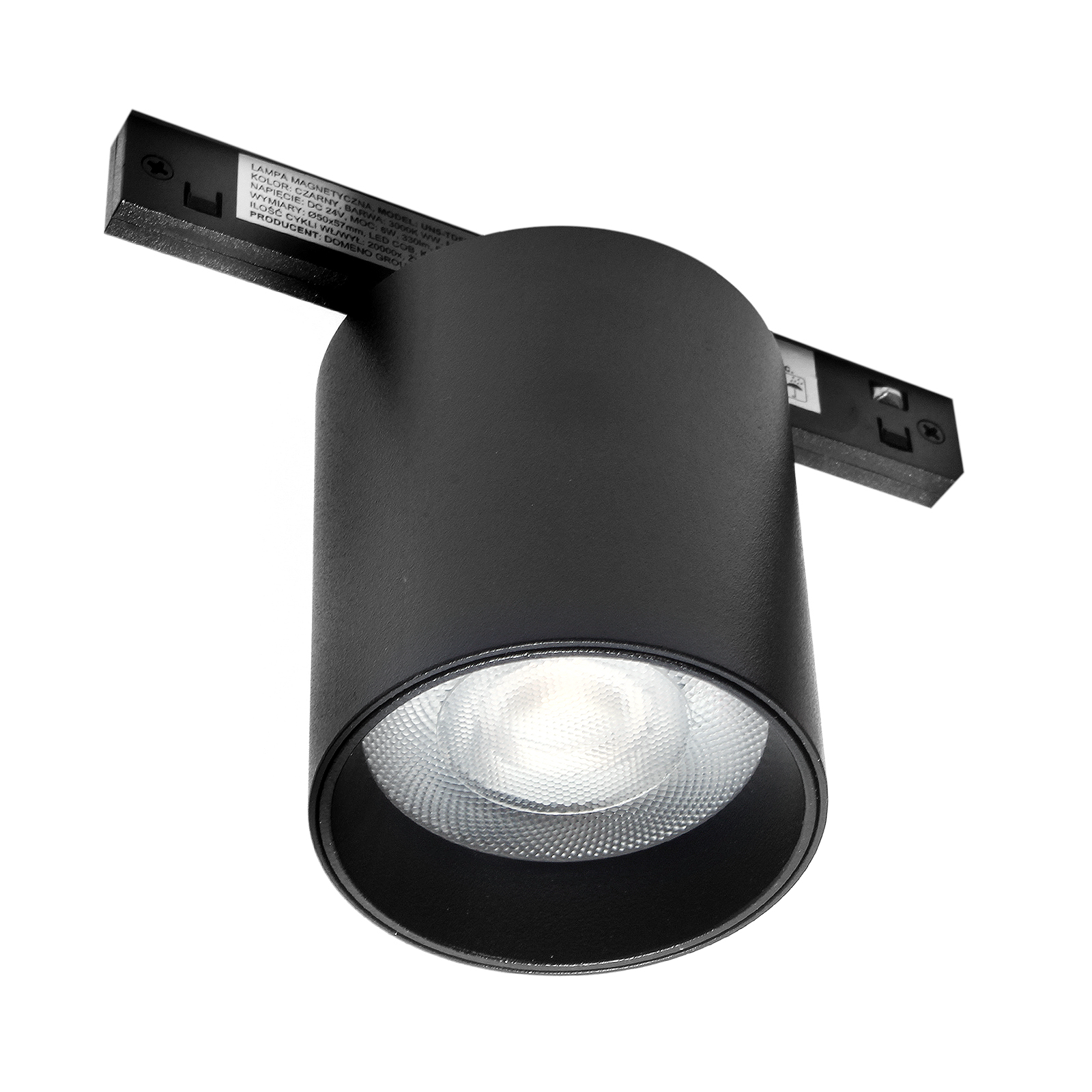 Spot do szyn magnetycznych UN5-TD50 Micro Magnetic 6W 3000K Spot do szyn magnetycznych UN5-TD50 Micro Magnetic 6W 3000K