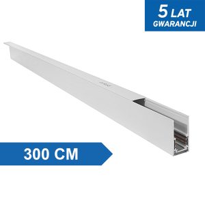 Szyna magnetyczna natynkowa LL-20B 300cm biała Szyna magnetyczna natynkowa LL-20B 300cm biała