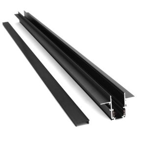 Szyna magnetyczna podtynkowa czarna LL-20D 100cm