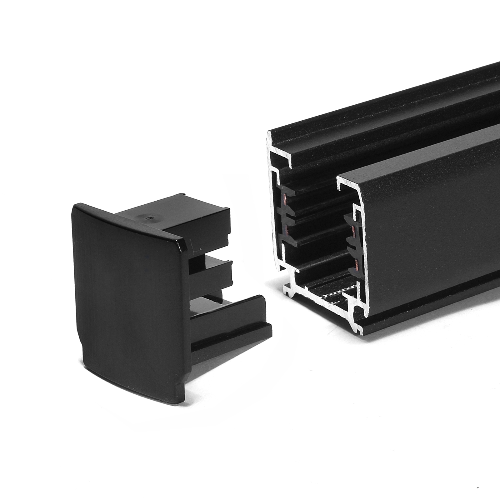 Szynoprzewód 3 fazowy Track System LL-DX 100cm czarny Szynoprzewód 3 fazowy Track System LL-DX 100cm czarny