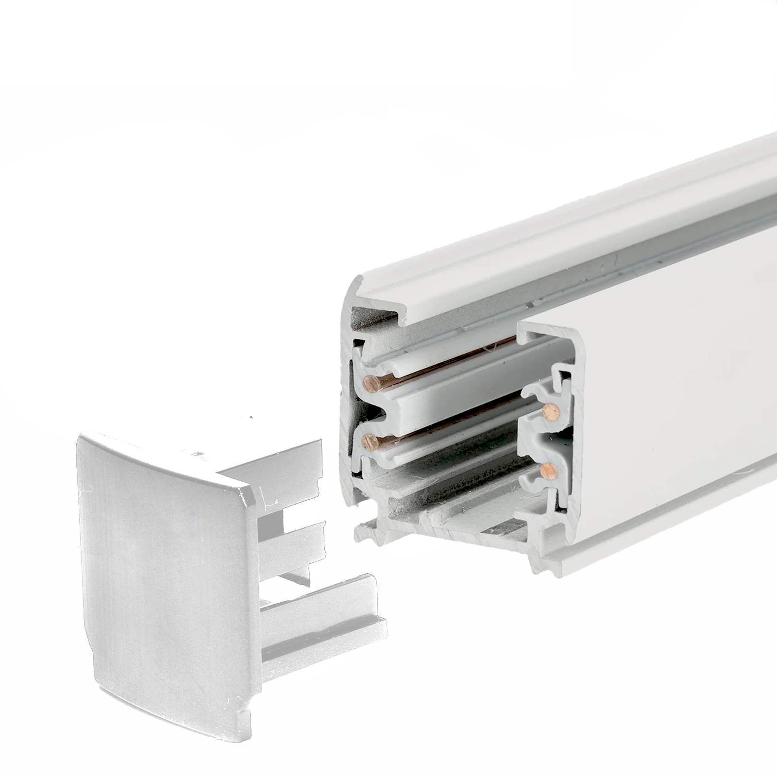 Szynoprzewód 3 fazowy Track System LL-DX 200cm biały Szynoprzewód 3 fazowy Track System LL-DX 200cm biały