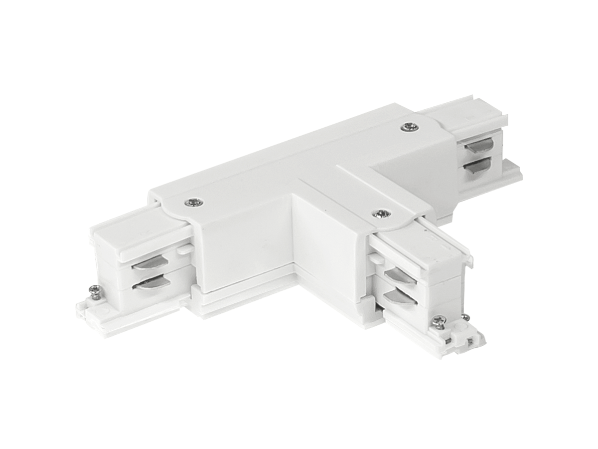 Trójnik do szyn 3-Fazowych Track System 230V biały Trójnik do szyn 3-Fazowych Track System 230V biały