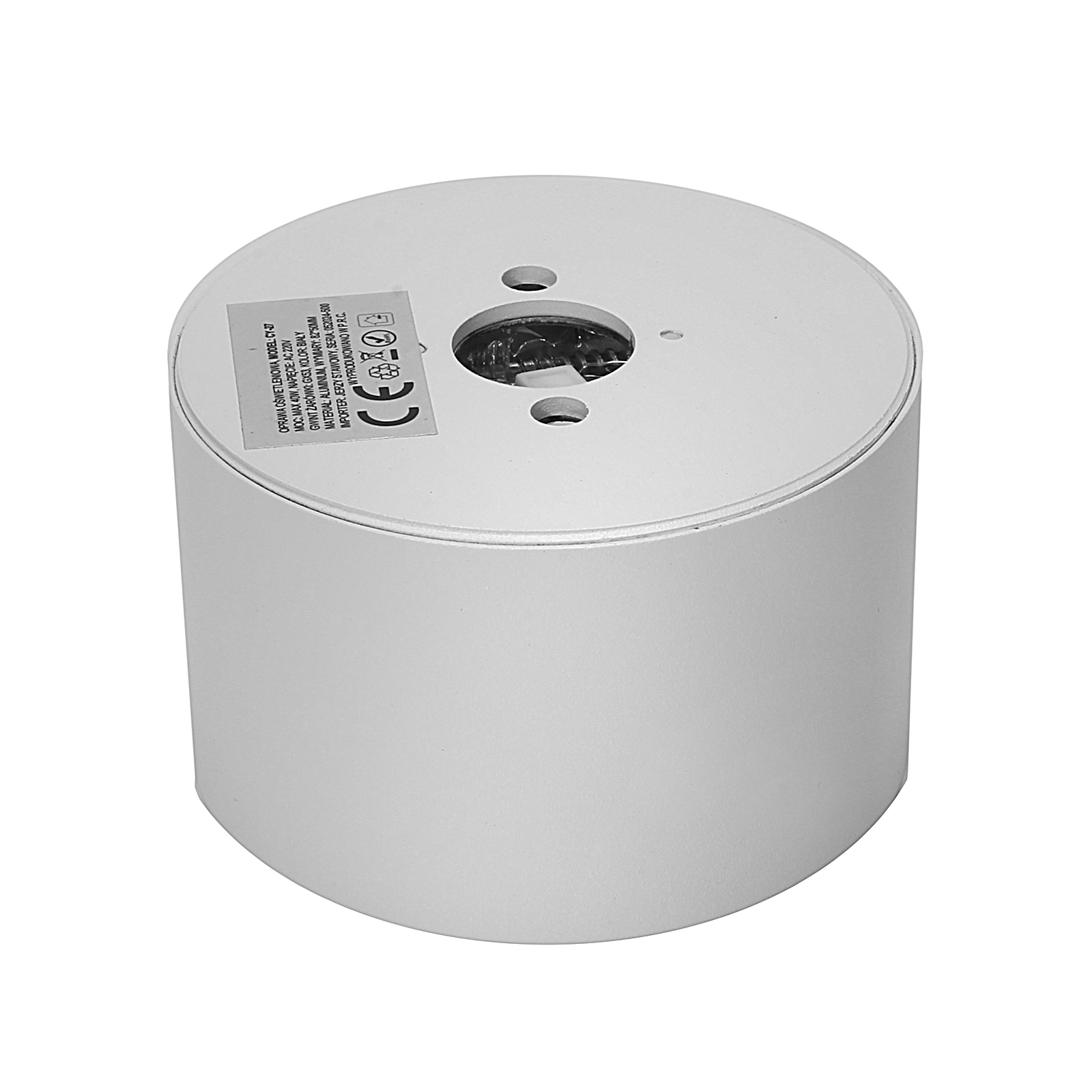 Tuba GX53 natynkowa biała CY-27