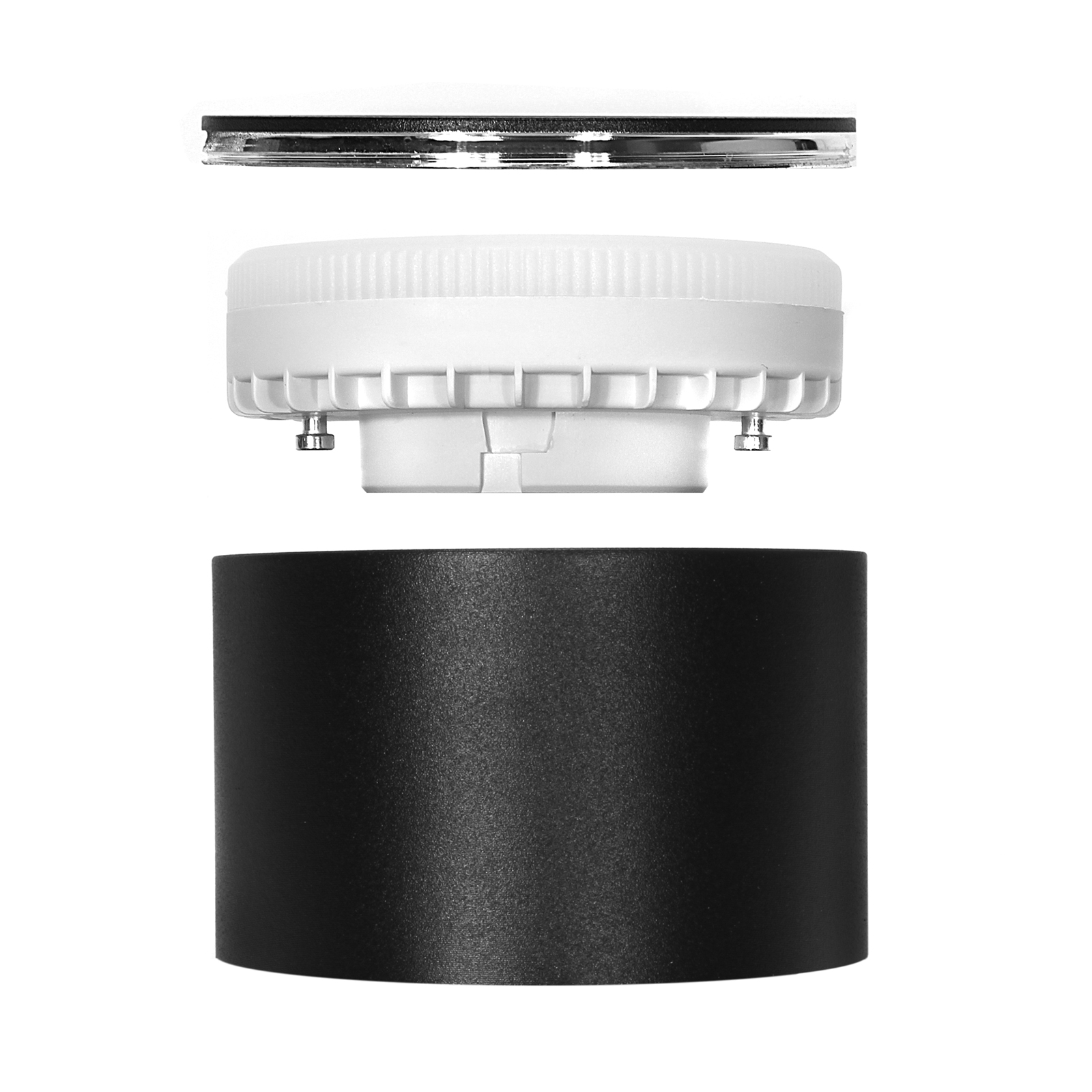 Tuba GX53 natynkowa czarna CY-27