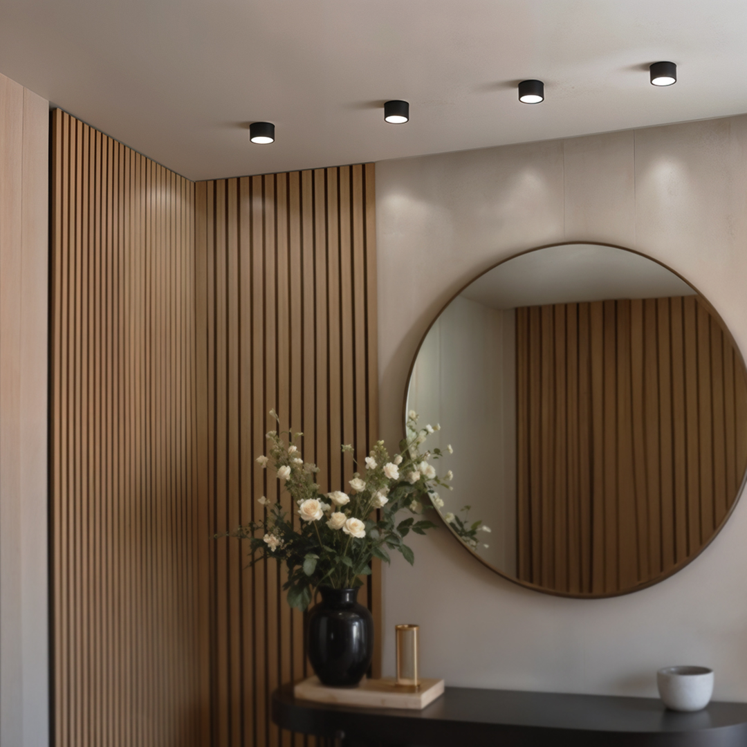 Tuba GX53 natynkowa czarna CY-27