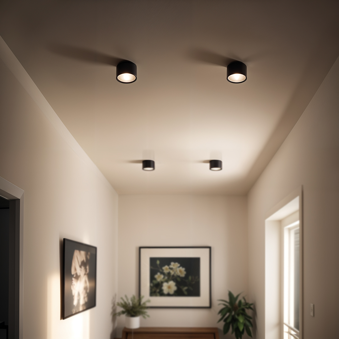 Tuba GX53 natynkowa czarna CY-27